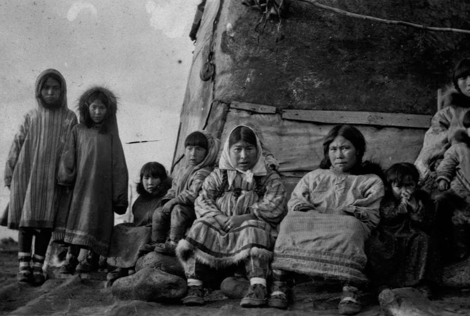 Dene, people who lived from the resources of the forests, muskeg.
