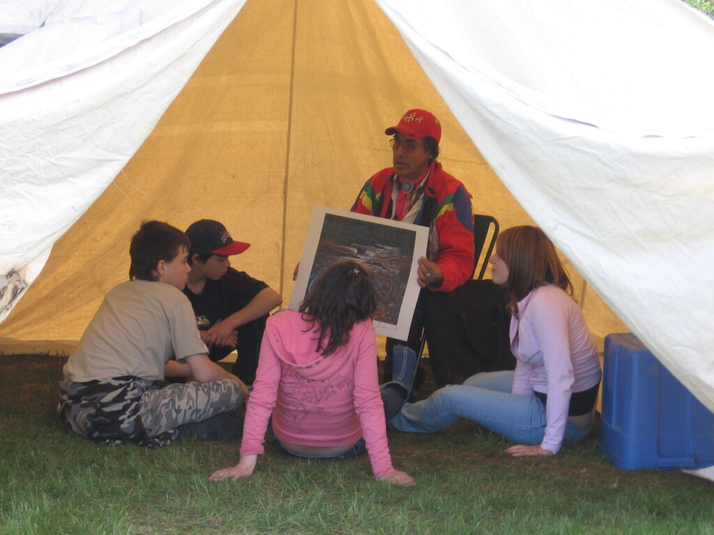 Effective cultural education practices involve opportunities for experiential land on-the-land learning. It dispels the notion that learning must happen in the classroom.